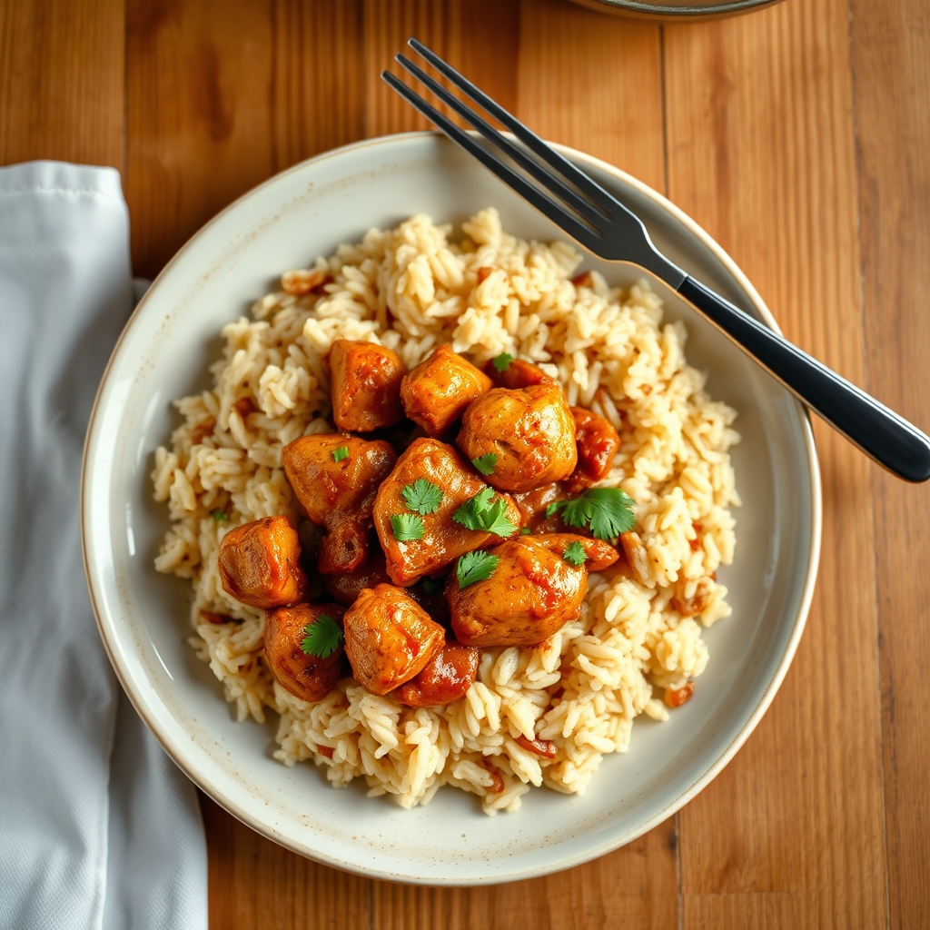 Arroz con pollo à la cajun