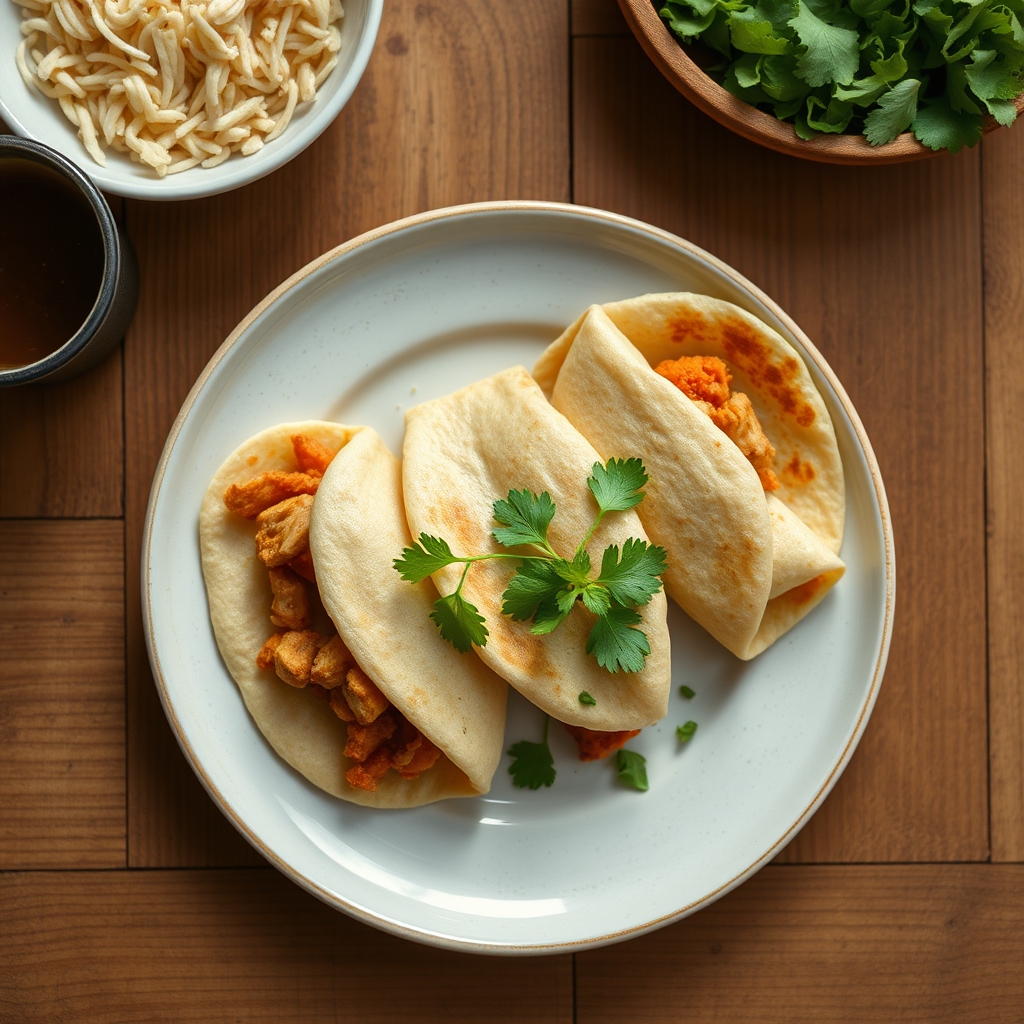 Baleadas au poulet