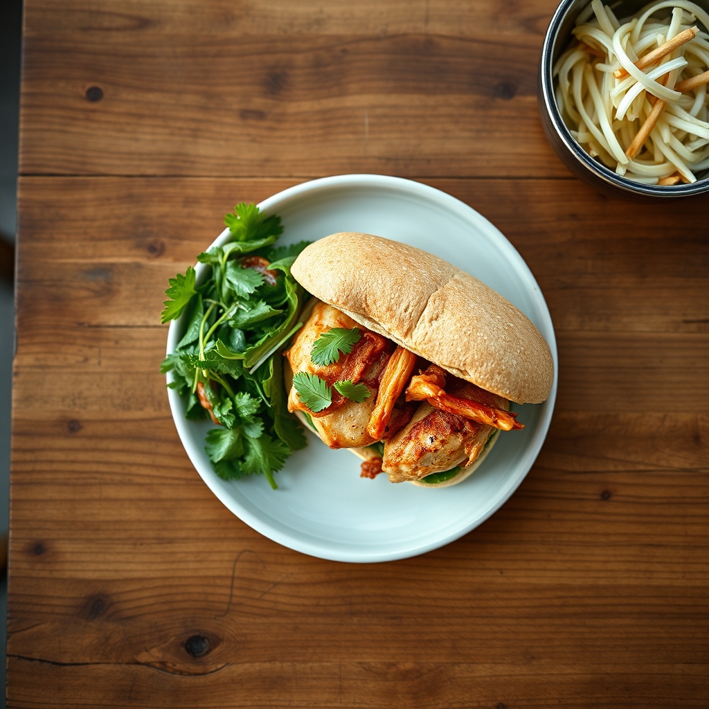 Bánh mì au poulet