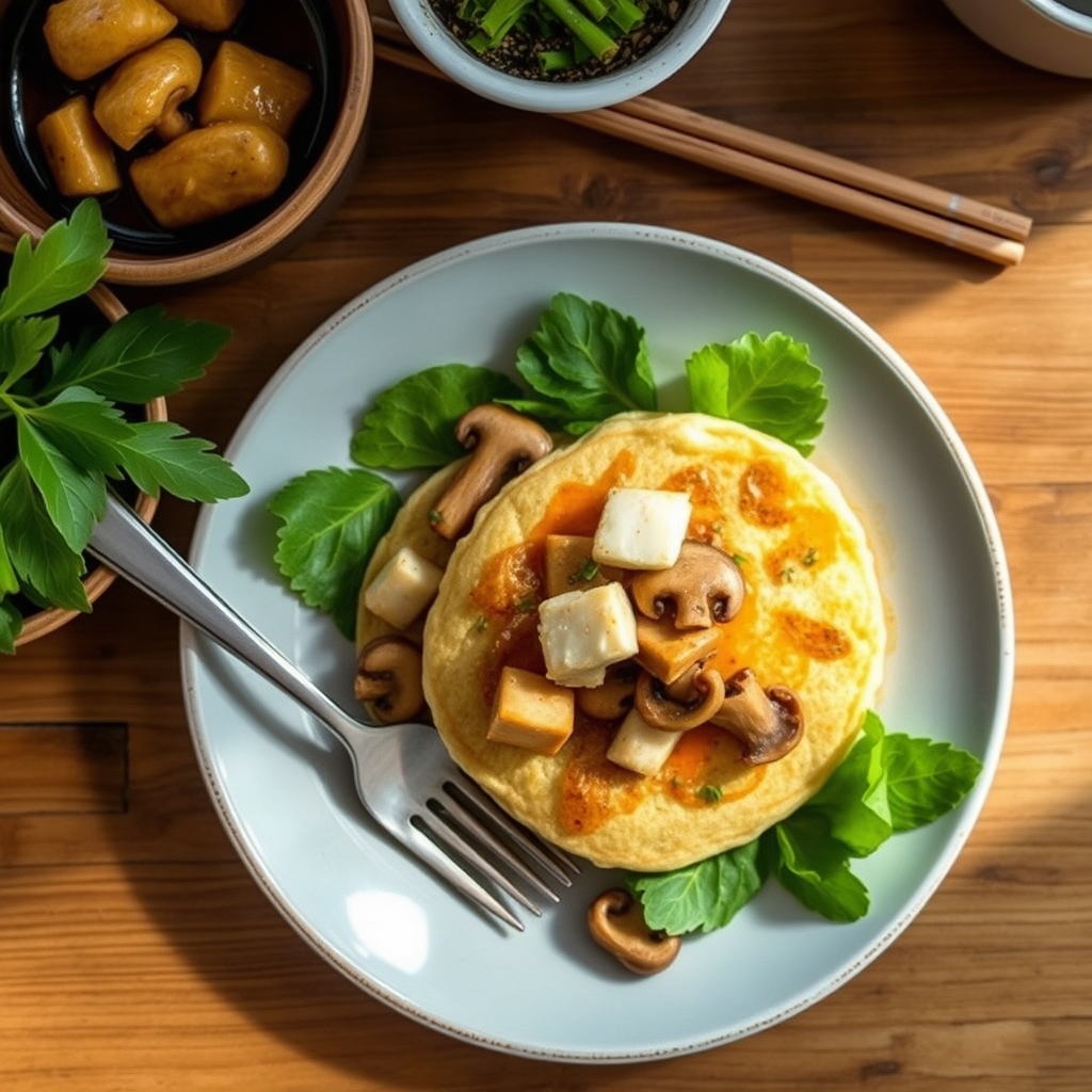 Bánh xèo au tofu