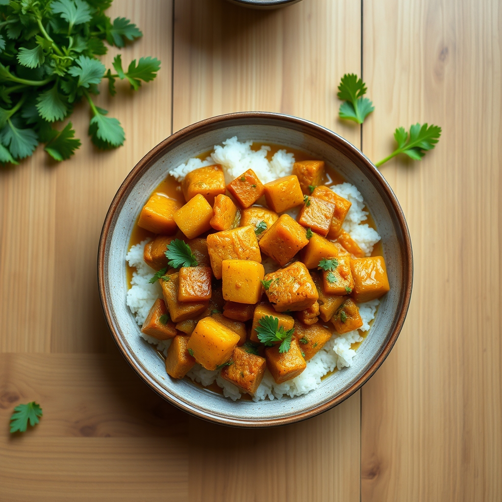 Bol De Légumes Au Curry
