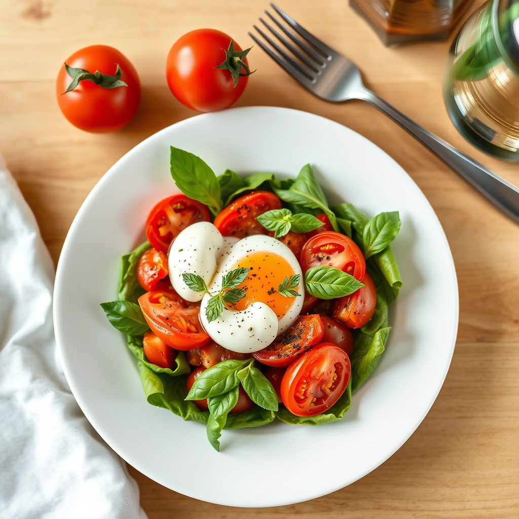 Bol de petit déjeuner italien