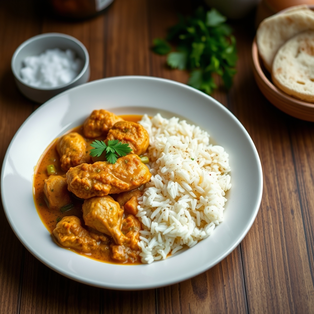 Bol de poulet et de riz