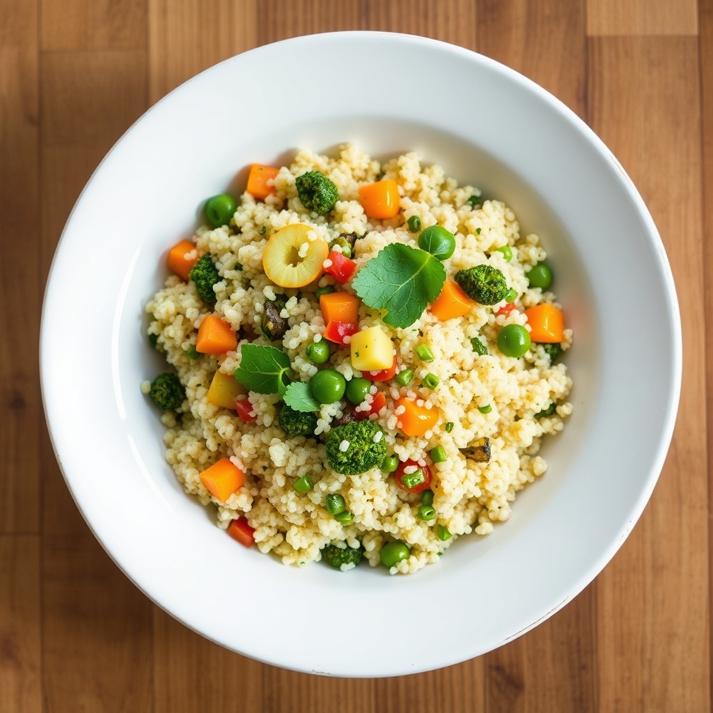 Bol de quinoa et de légumes