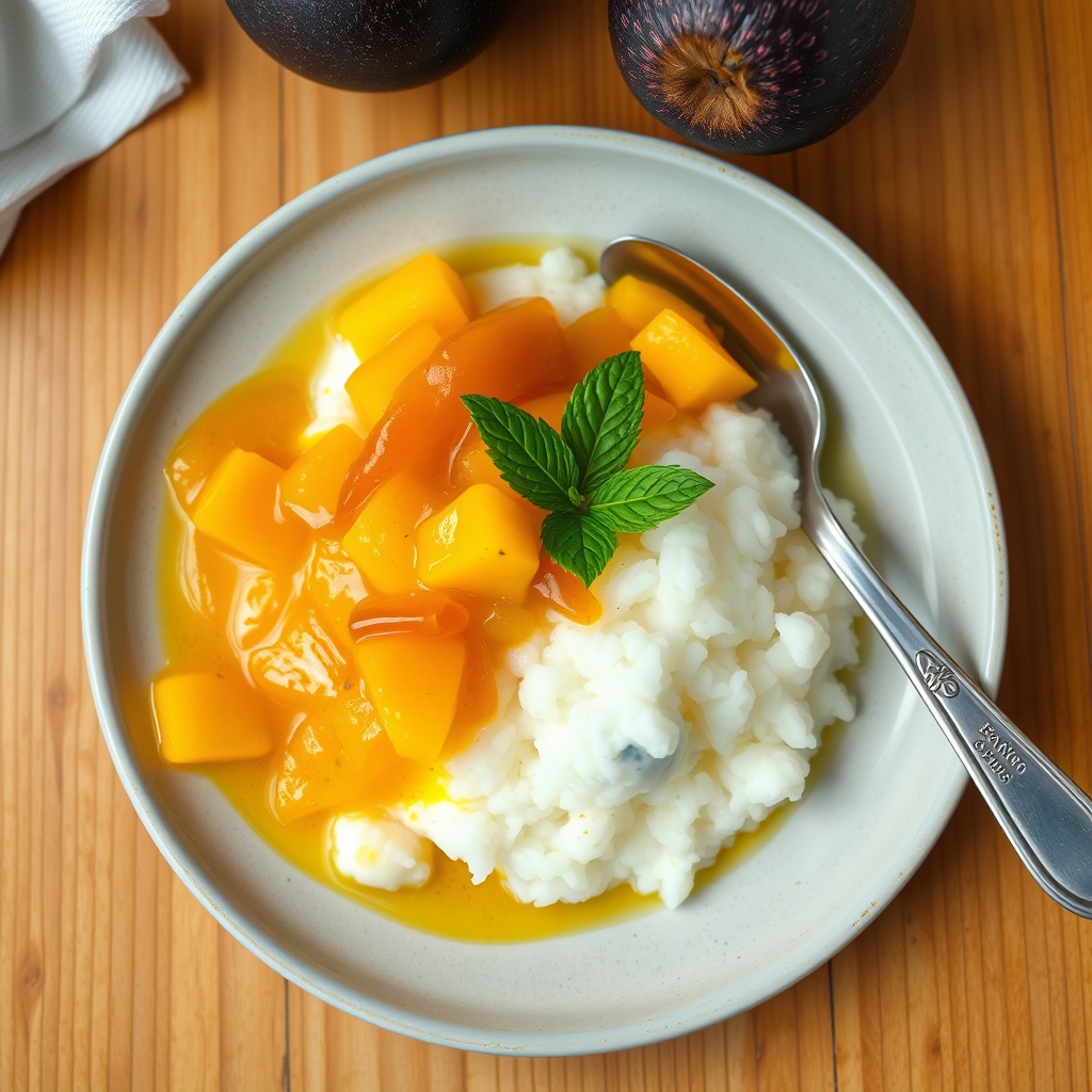 Bouillie de Riz aux Fruits de la Passion