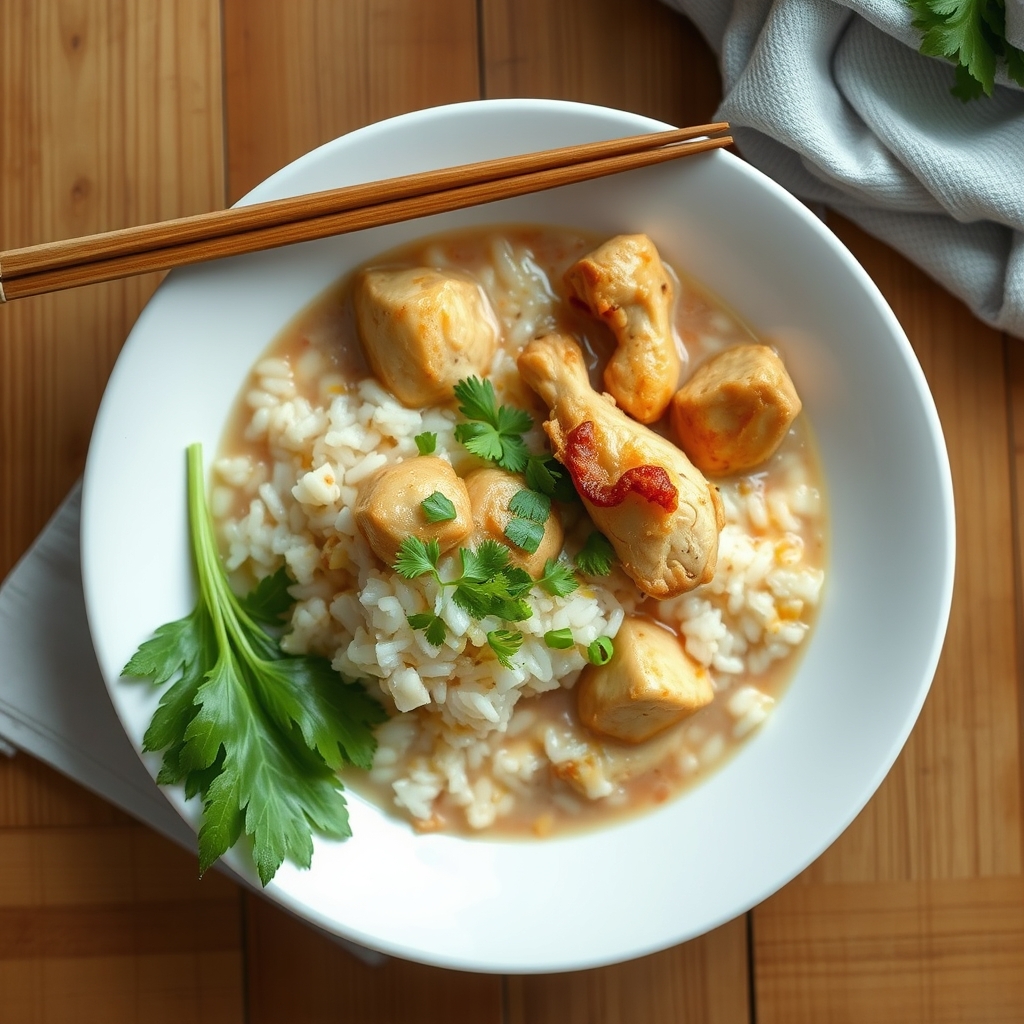 Cháo Au Poulet