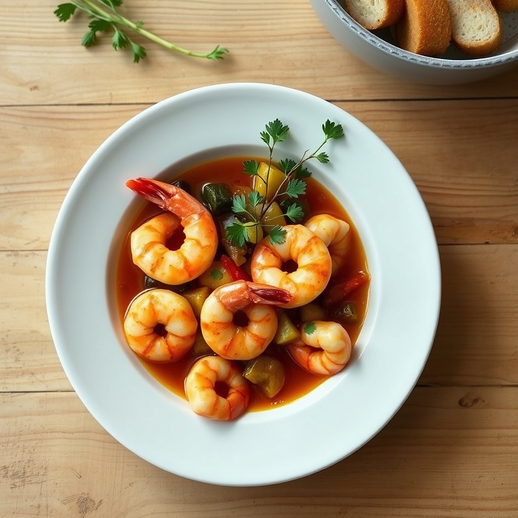 Chupe de crevettes