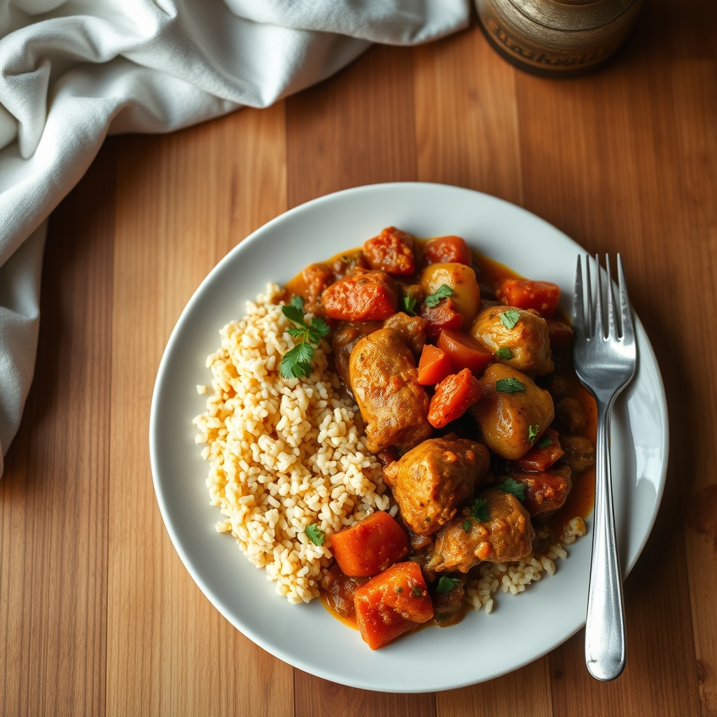 Couscous au poulet