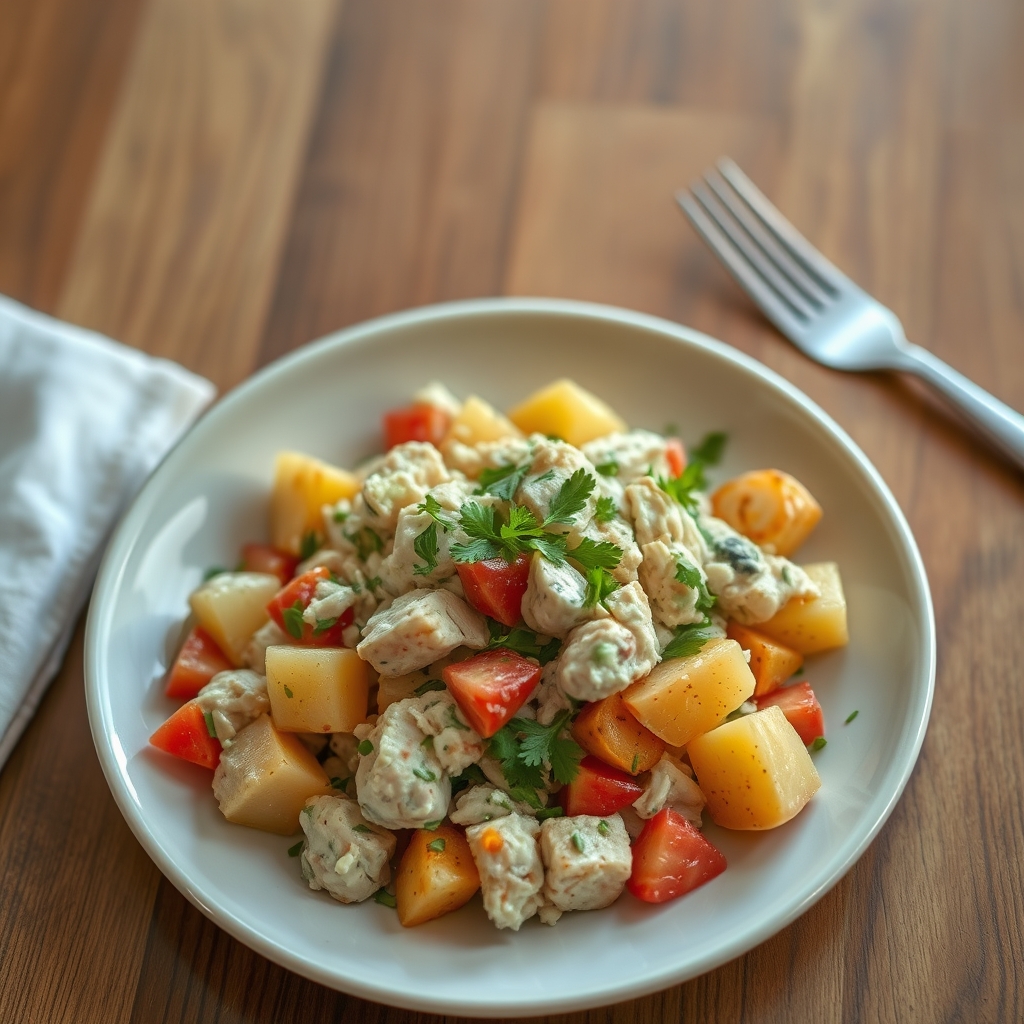 Ensalada de gallina