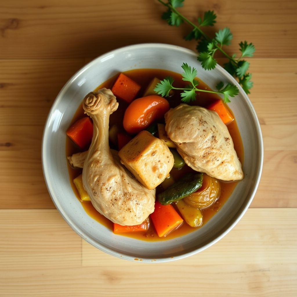 Estofado de poulet