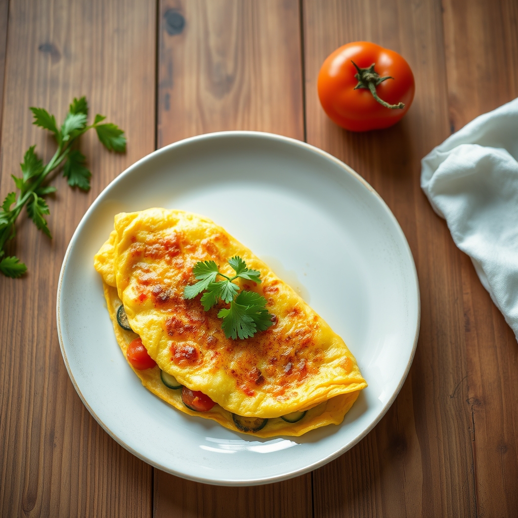 Frittata aux courgettes