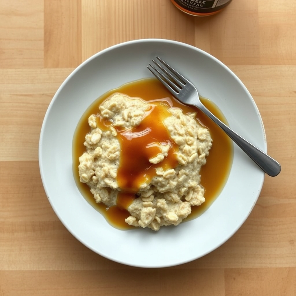 Gruau au sirop d'érable
