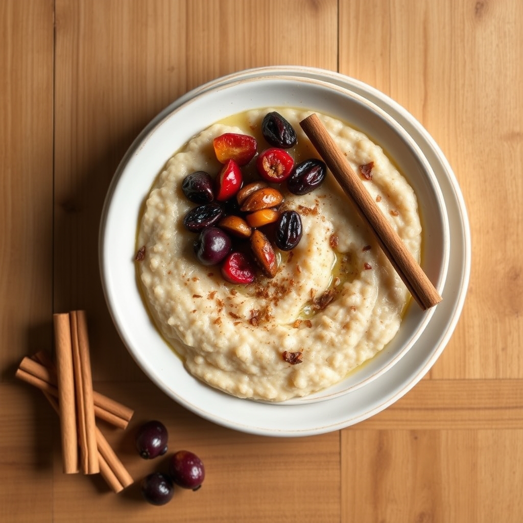 Gruau grec aux fruits
