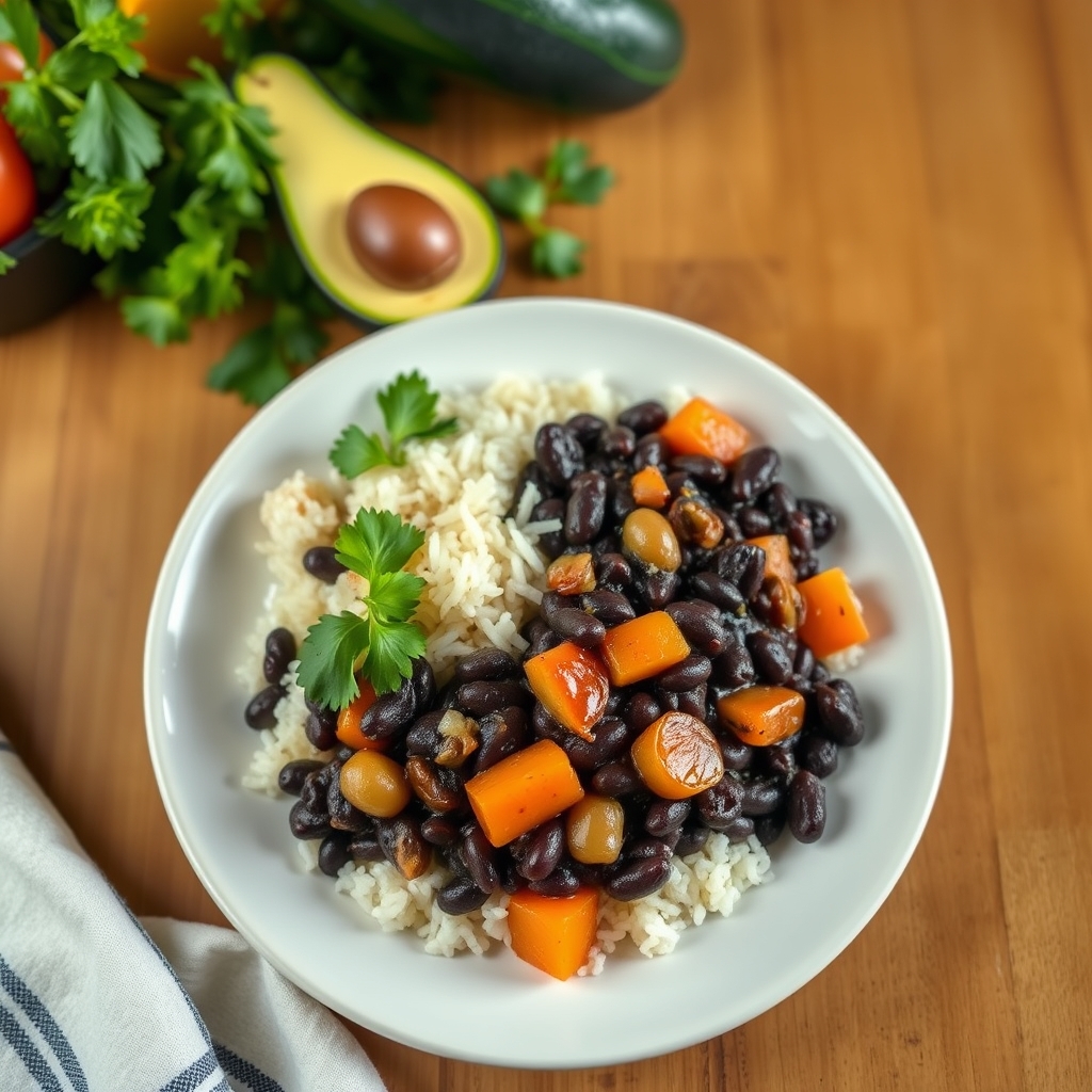 Haricots noirs vénézuéliens