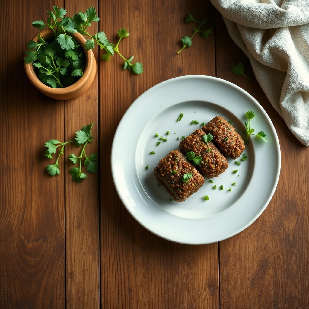Kefta de boeuf aux herbes