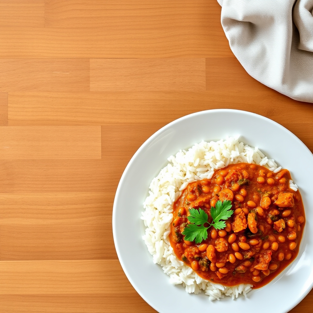 Lentilles rouges au curry