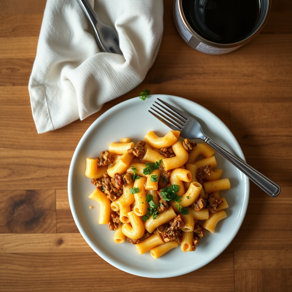 Macaroni à la viande