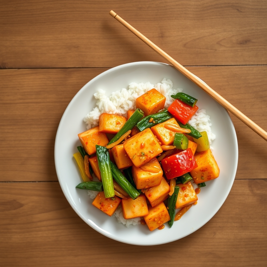 Mapo tofu doux
