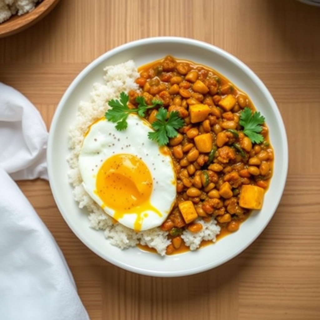 Masoor dal aux œufs