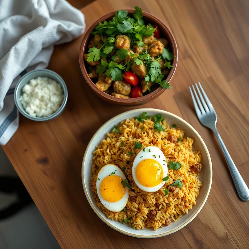 Oeufs Biryani