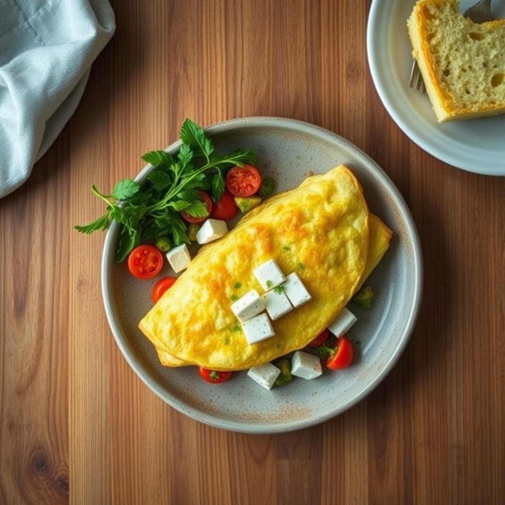 Omelette grecque