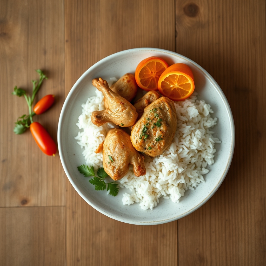 Pabellón au poulet