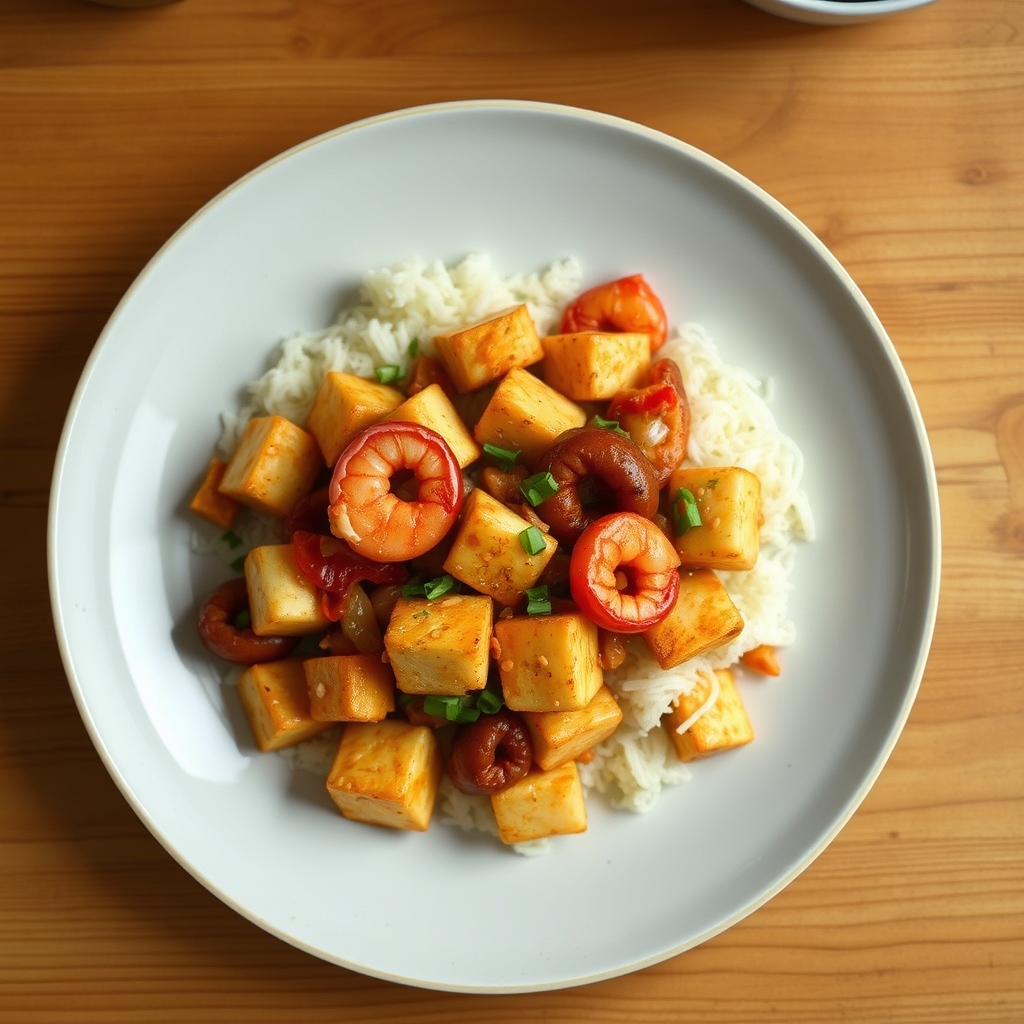 Pad thaï au tofu
