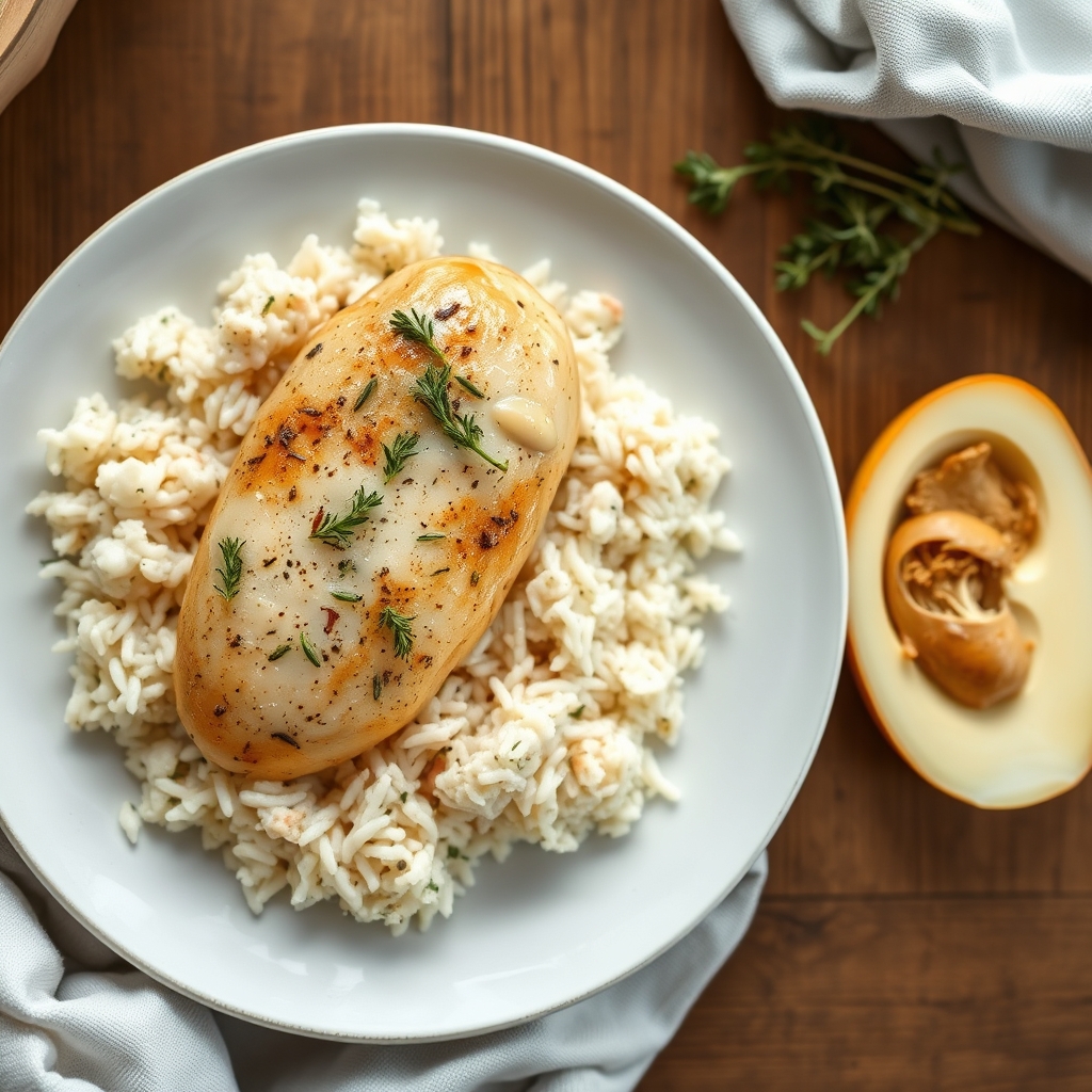 Poulet au thym