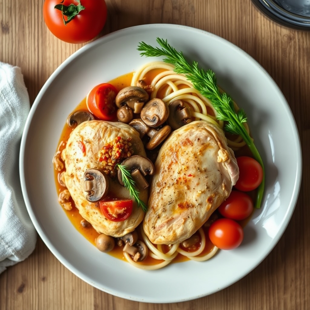 Poulet cacciatore