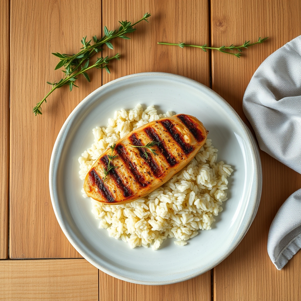 Poulet grillé