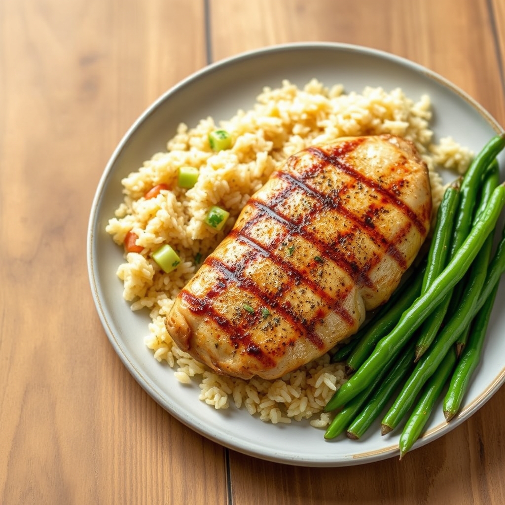 Poulet grillé aux épices