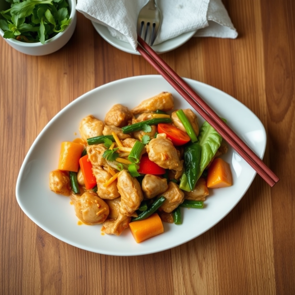 Poulet sauté