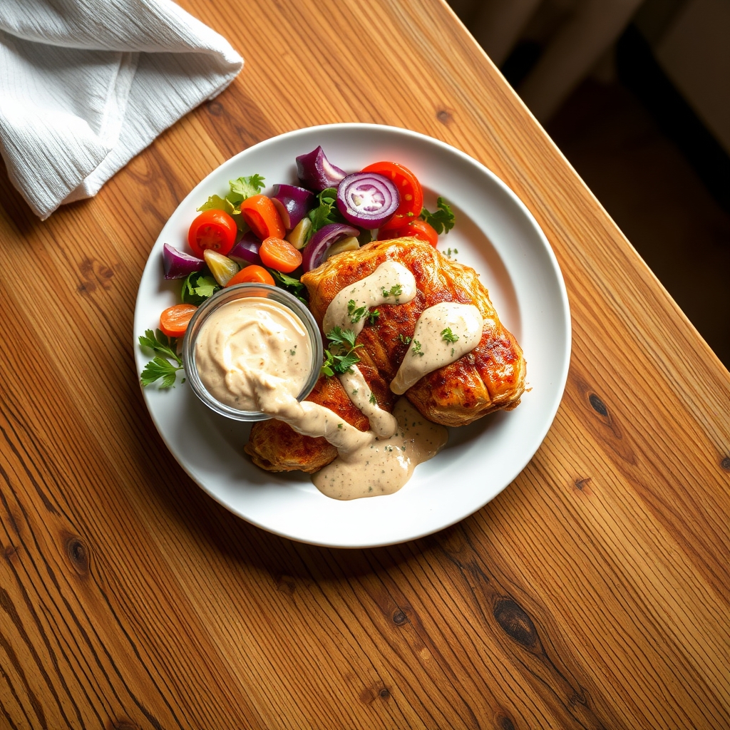Poulet Shawarma Libanais