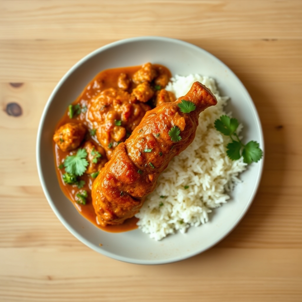 Poulet tikka massala