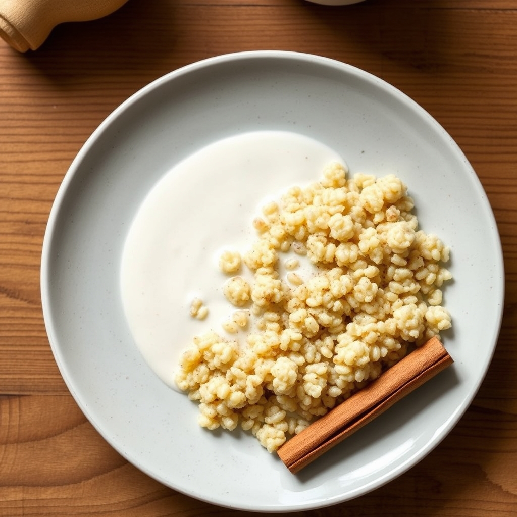 Quinoa au lait et cannelle