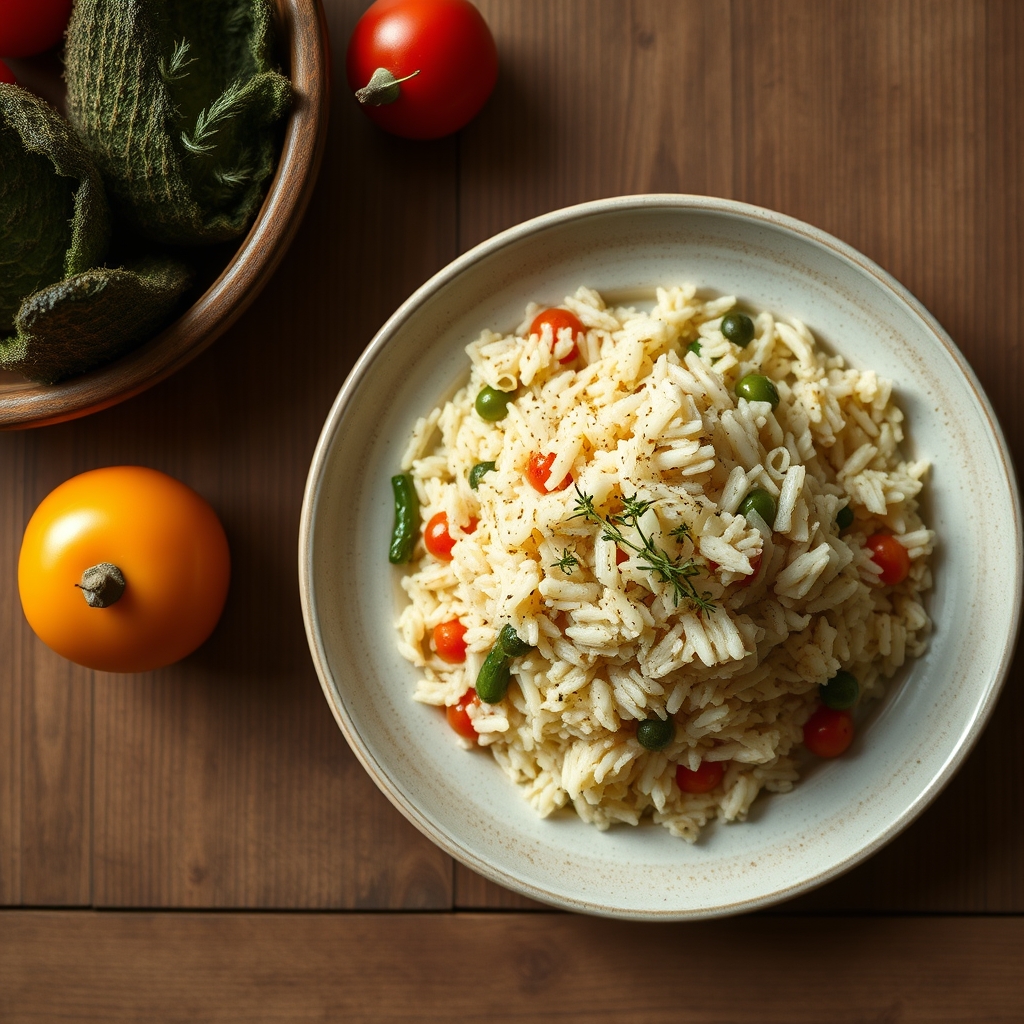 Riz créole aux légumes