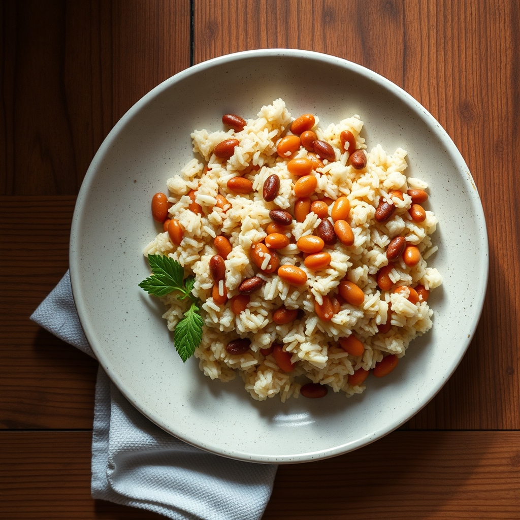 Riz et haricots