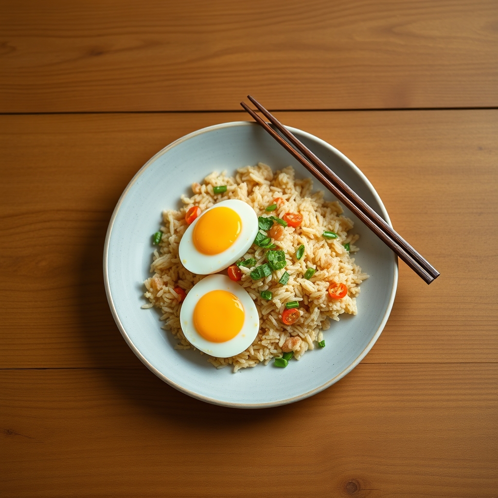 Riz frit aux œufs