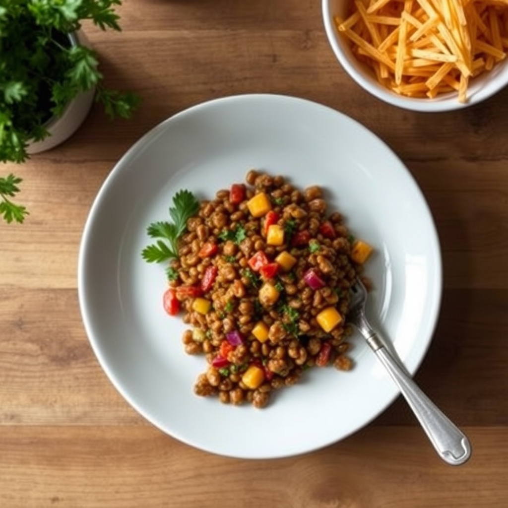 Salade de lentilles marocaines