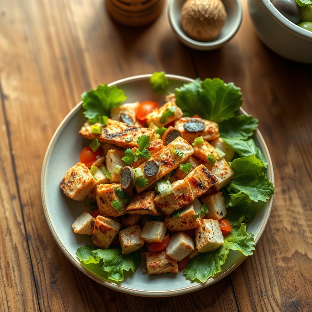 Salade de poulet à la colombienne
