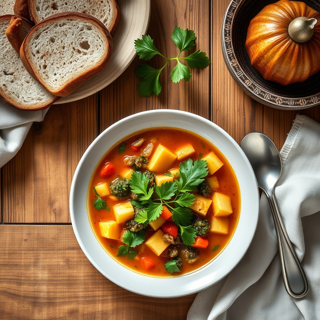 Soupe de légumes portugaise