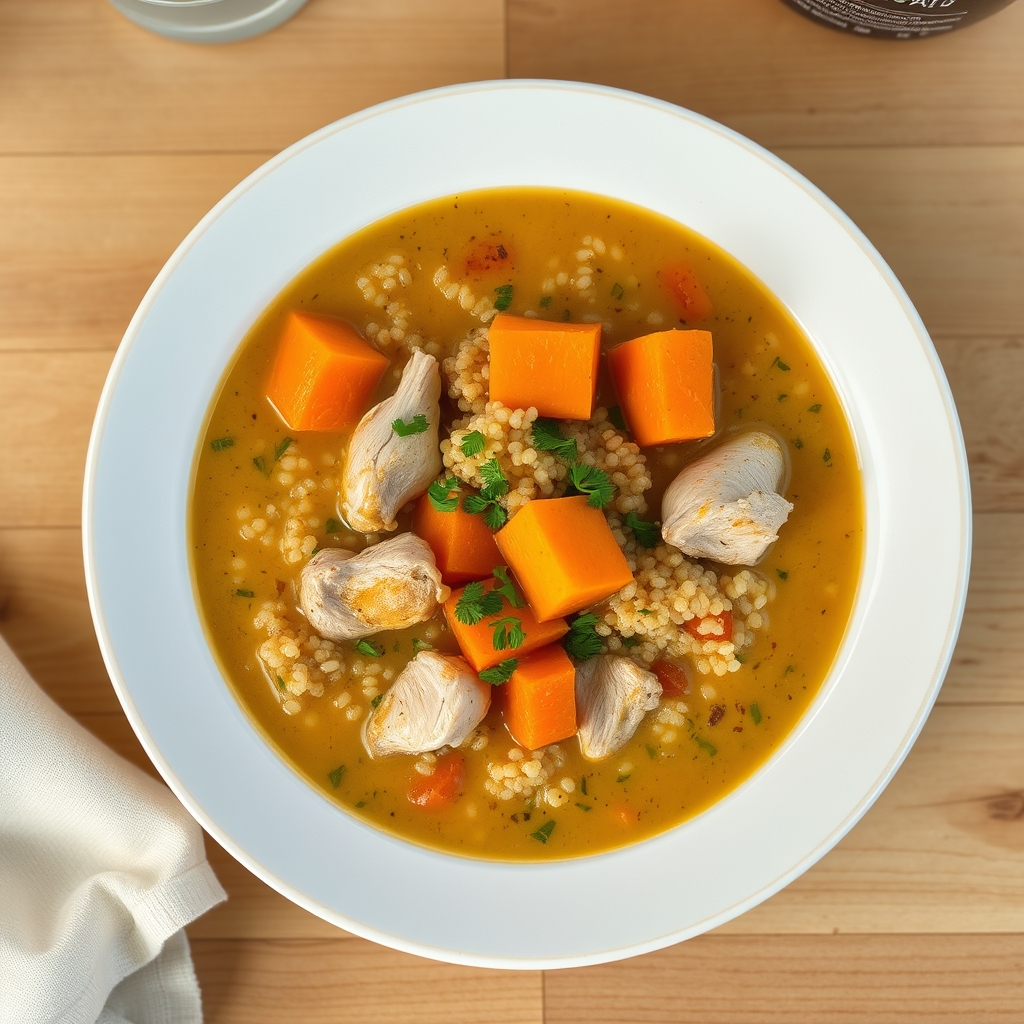 Soupe de quinoa