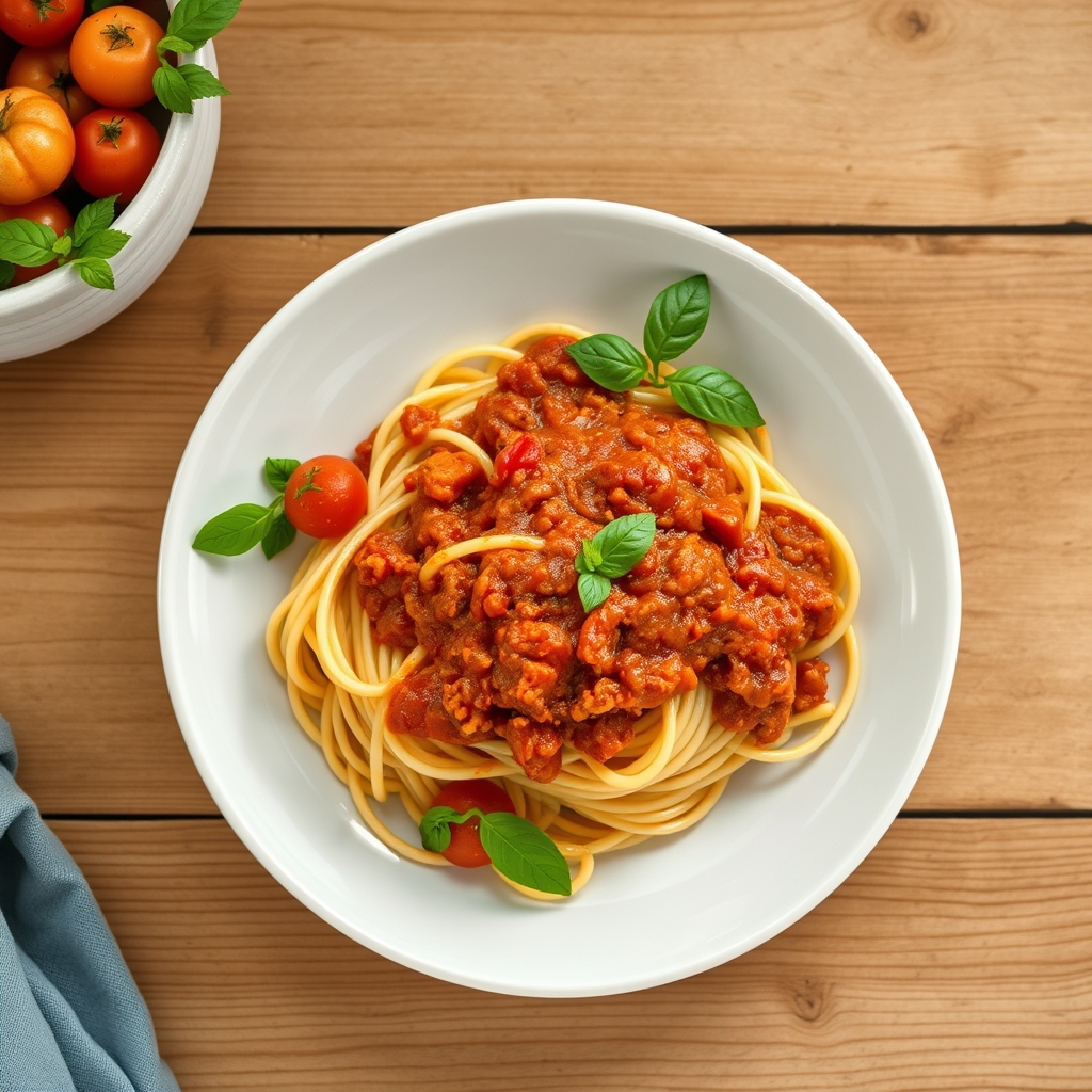Spaghetti à la bolognaise