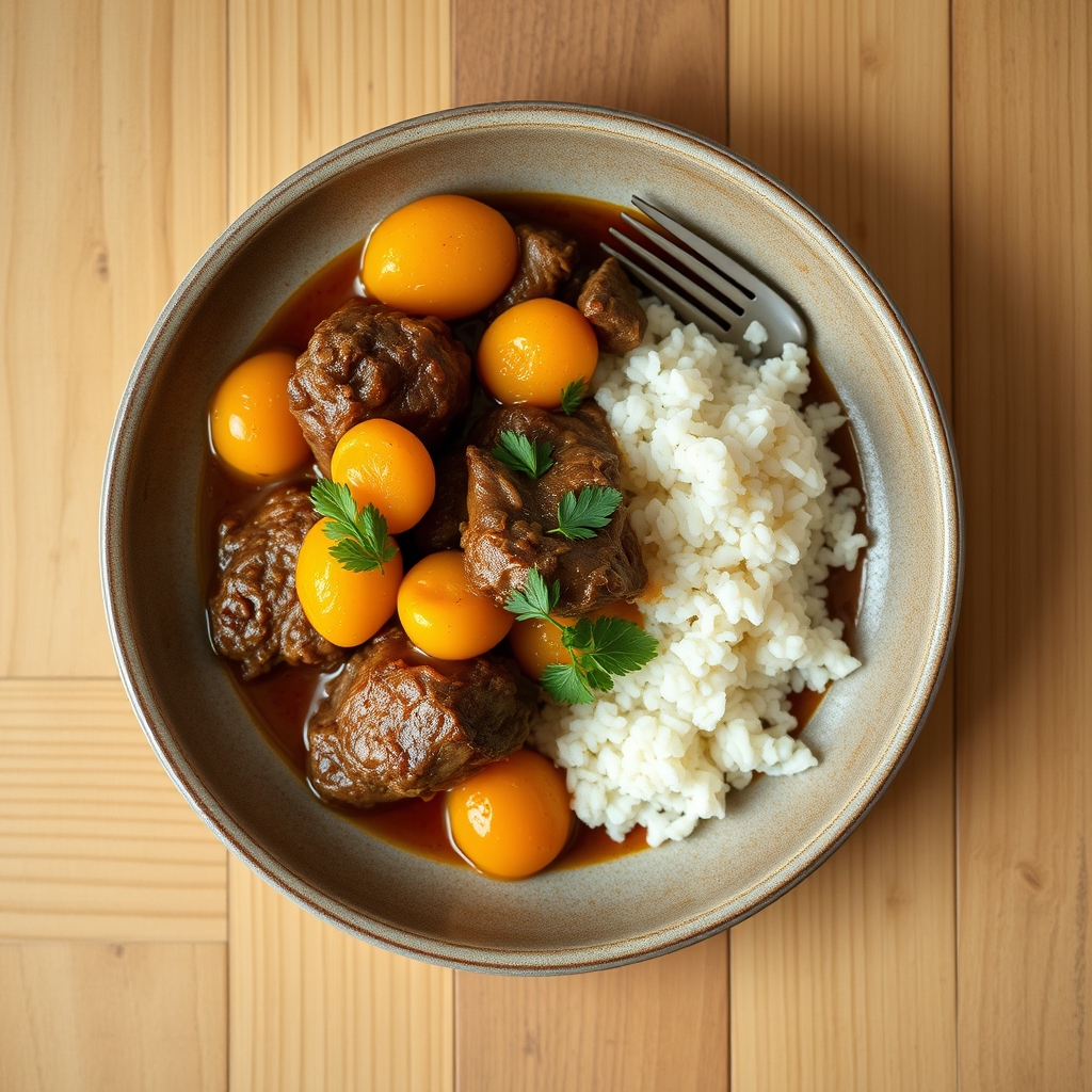 Tajine d'agneau aux abricots