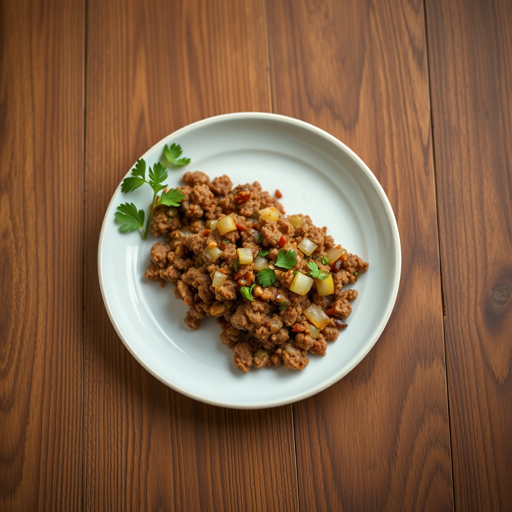 Viande hachée libanaise aux épices