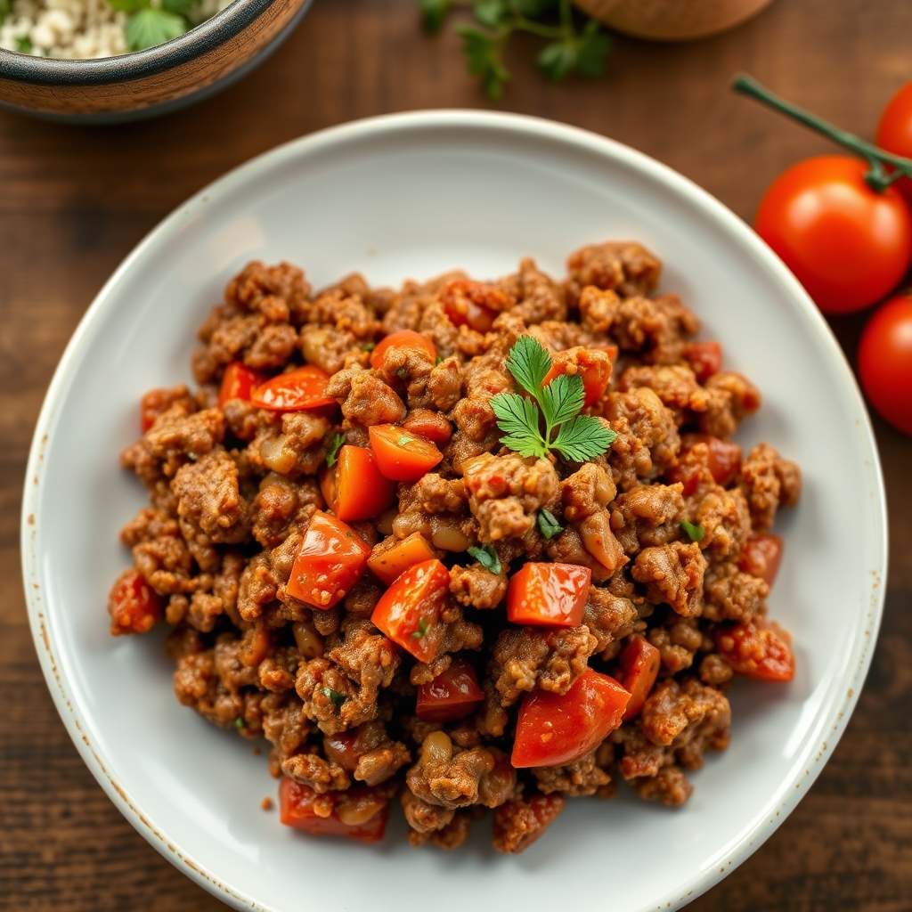 Viande libanaise hachée